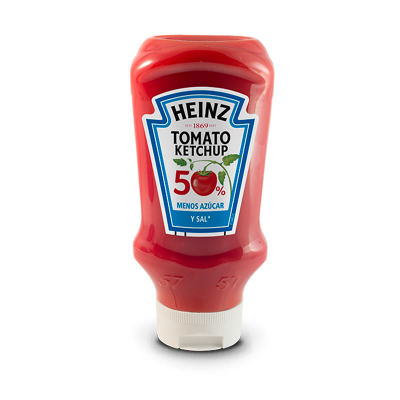 Molho Heinz Ketchup Redução Sal e Açúcar 550g